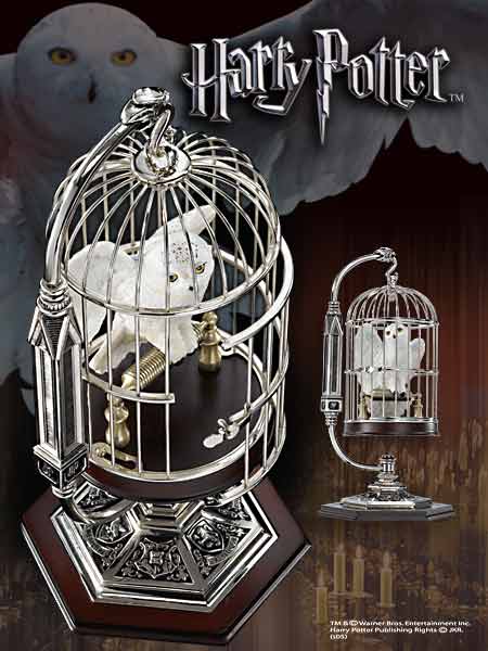 foto Harry Potter and The Goblet of Fire Miniature Hedwig in Cage